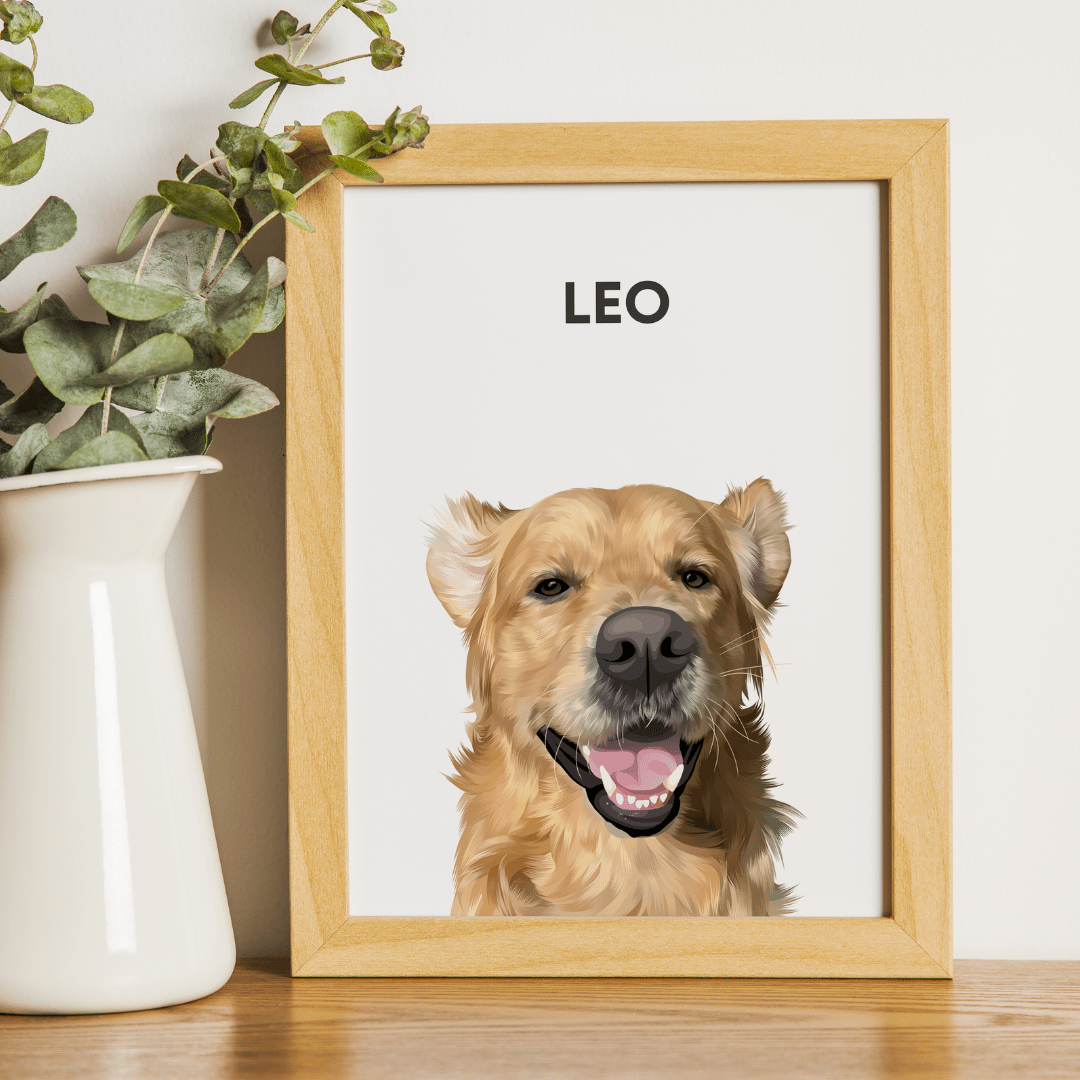 Custom Pet Portrait - Poster
