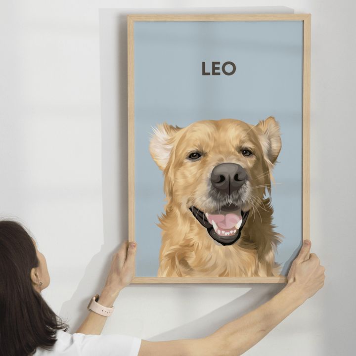 Custom Pet Portrait - Poster